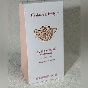 Crabtree & Evelyn - Evelyn Rose Hand Cream 3.5 oz - NEW